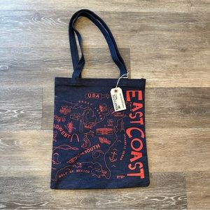 NWT Maptote East Coast / West coast tote bag